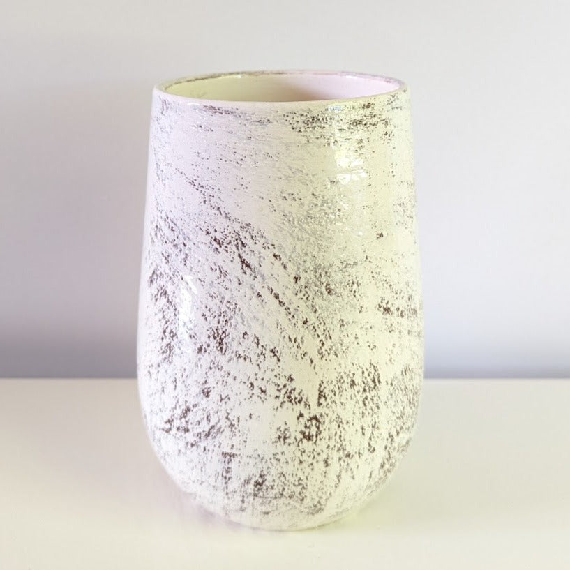 Ivory Textured Vase