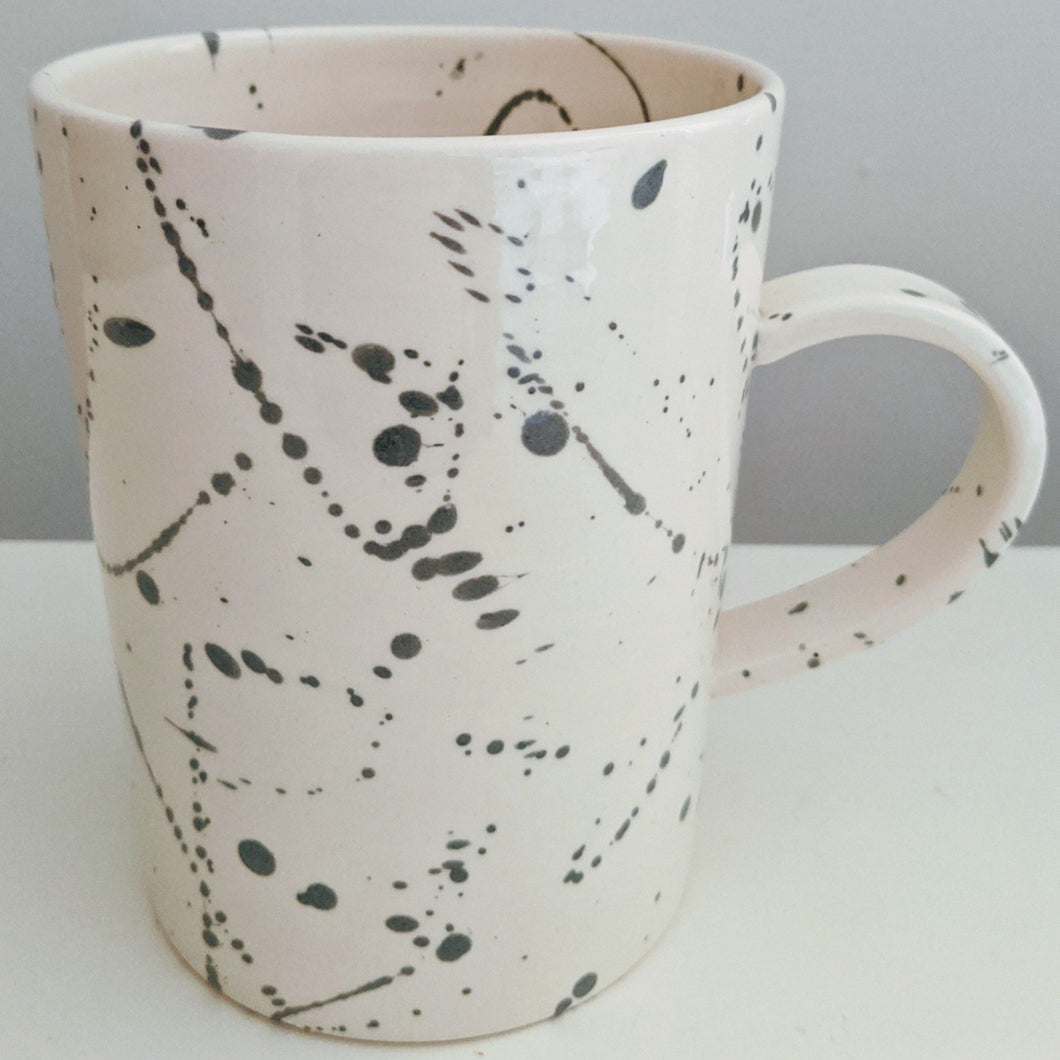 Extra Large Grey Splash Mug