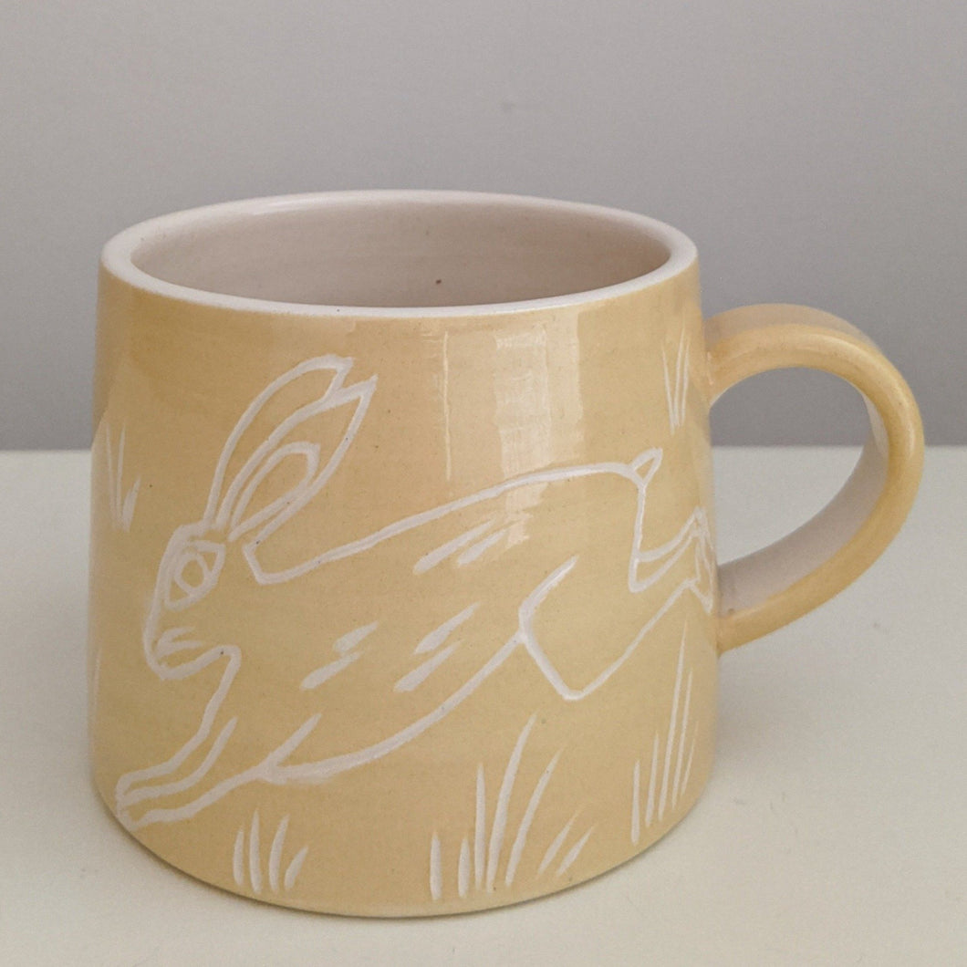 Yellow Hare Mug