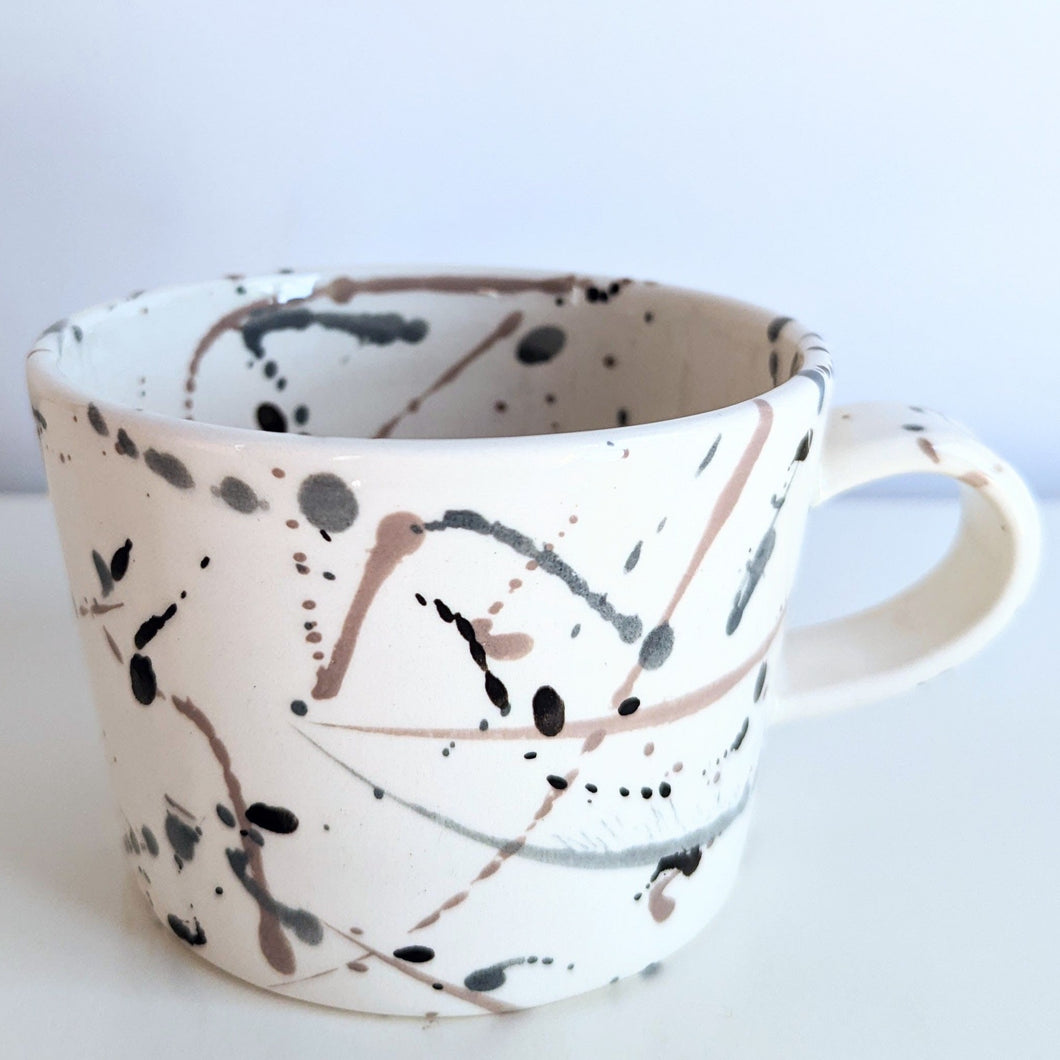 Regular Brown & Grey Splash Mug